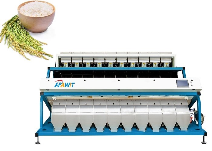 黒い米の産業分類機械